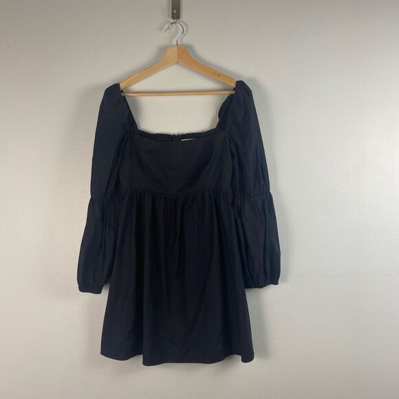 REFORMATION Michaela Puff Sleeve Baby Doll Mini Dress - Picture 3 of 8